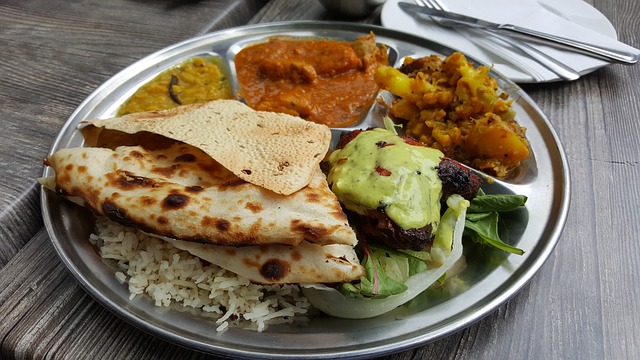 indické jídlo